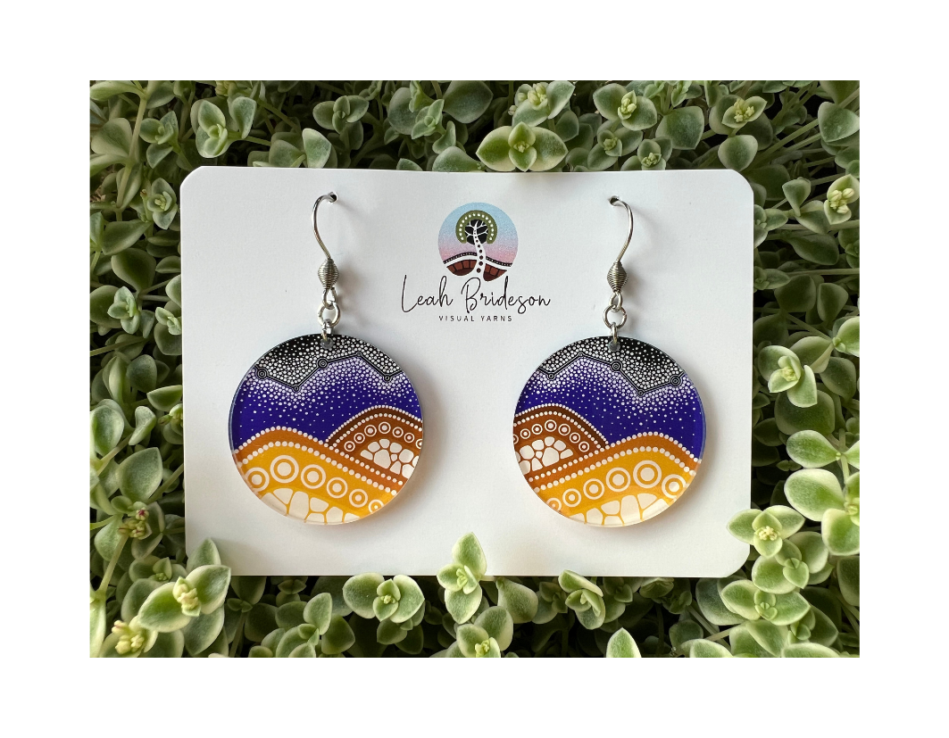 Dhawun Gunagala Coloured Earrings | Leah Brideson | 2026 Dhawun Gunagala Coloured Earrings | Leah Brideson | 2026