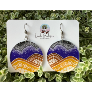 Dhawun Gunagala Coloured Earrings | Leah Brideson | 2026